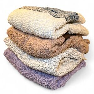 4 pc Sherpa Pullover Lot Women’s Size Medium